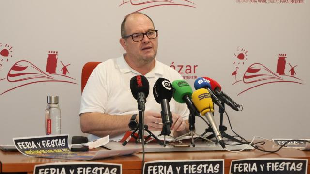 Javier Castellanos, concejal de Festejos de Alcázar de San Juan.