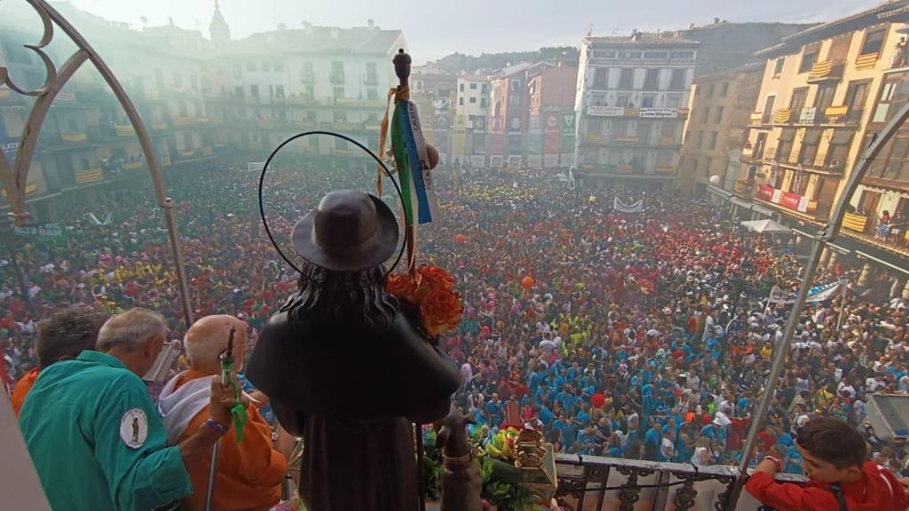 Chupinazo por las fiestas de San Roque
