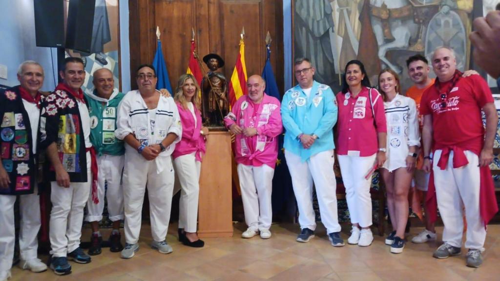Actos previos al chupinazo de las fiestas de San Roque