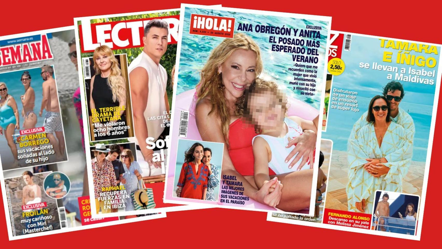 Portadas de revistas.