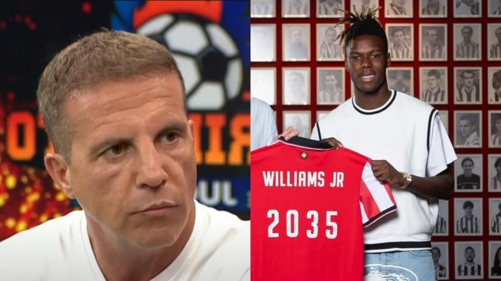 Imagen de Cristóbal Soria y Nico Williams.