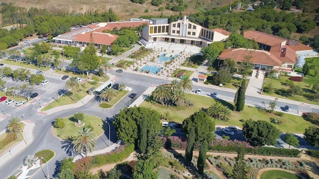 Vistas del Parque Cementerio de Málaga.