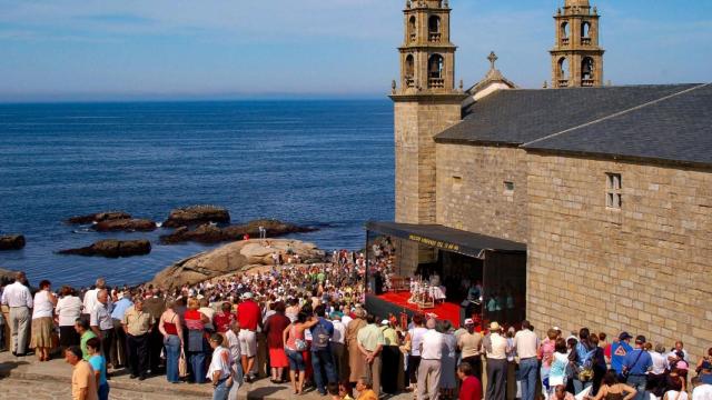 Una imagen de 2006 de la Romería da Virxe da Barca