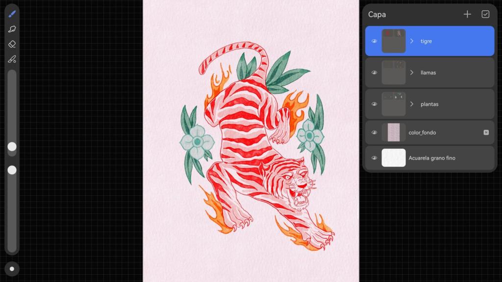 Captura de pantalla de la app de dibujo de Huawei