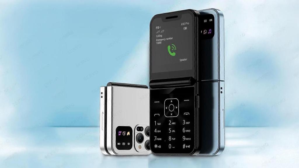 Teléfono móvil plegable Servo A50 Pro