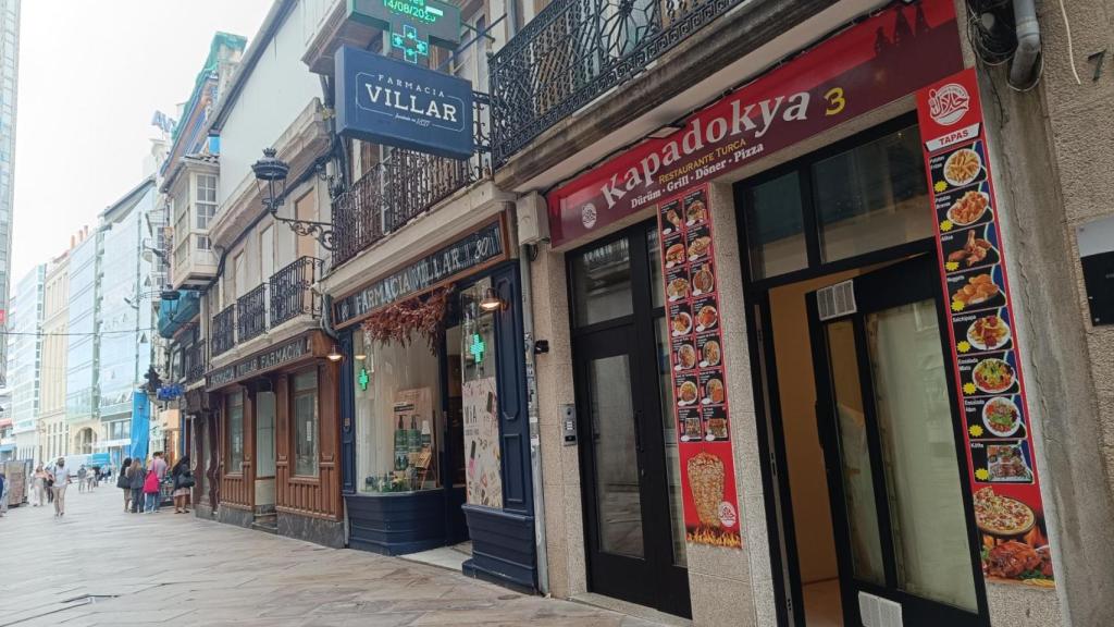 Kapadokya en la calle Real, este jueves por la mañana.