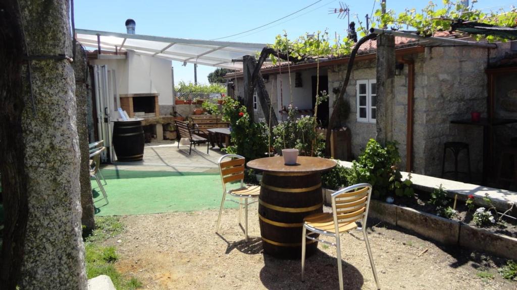 Estancia exterior en O Furancho de Pancho