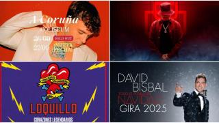 Los conciertos más importantes que acogerá A Coruña hasta finales de 2025