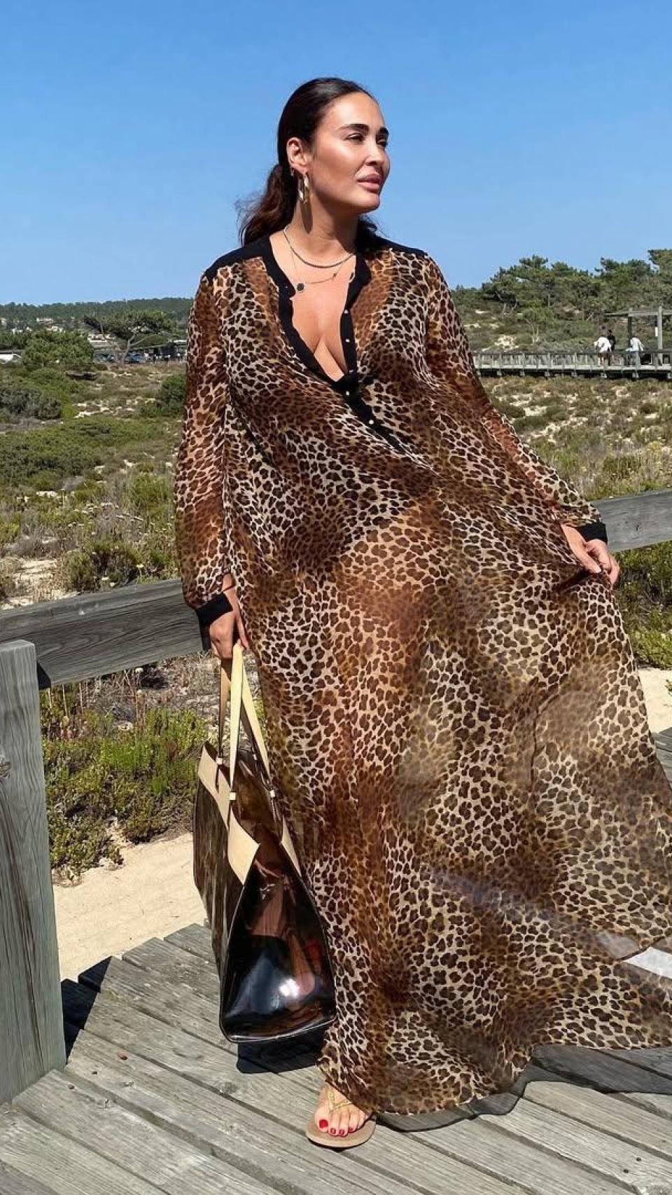 Vicky Martín Berrocal en una imagen de sus redes sociales.