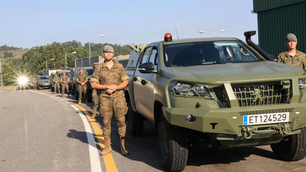 El operativo de las Fuerzas Armadas desplegado en Galicia