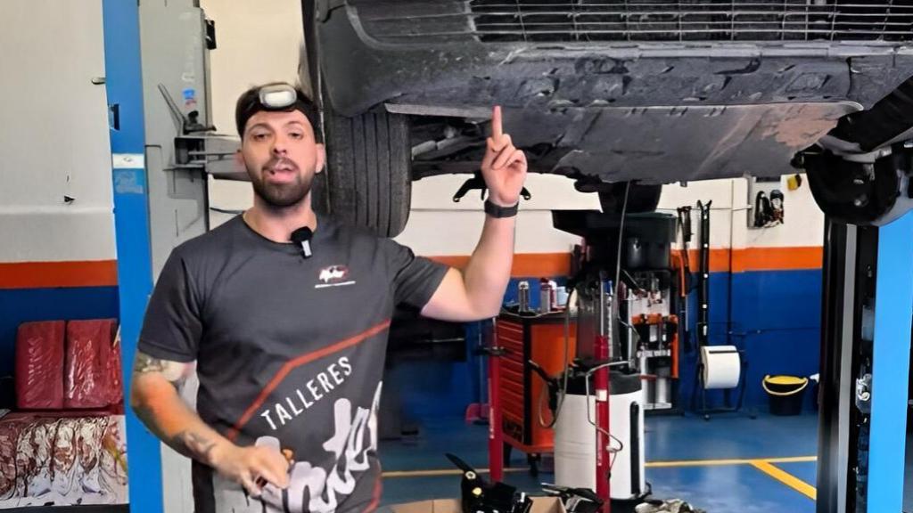 Imagen de Mateo desde las redes.