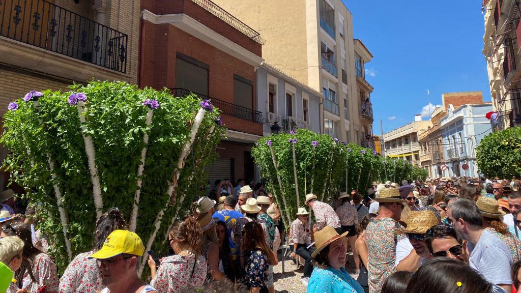 Desfile de les Alfàbegues, en una imagen de archivo. EE