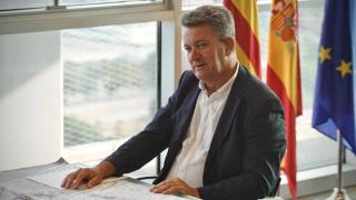 El conseller de Medio Ambiente e Infraestructuras, Vicente Martínez Mus. Vicent Bosch
