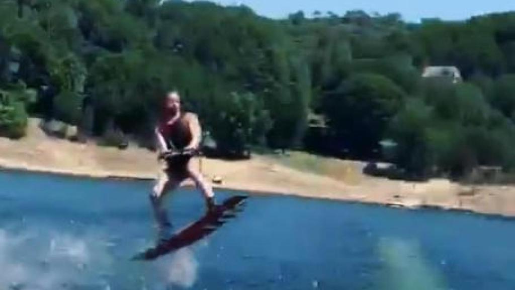 El wakeboard, un deporte de riesgo.