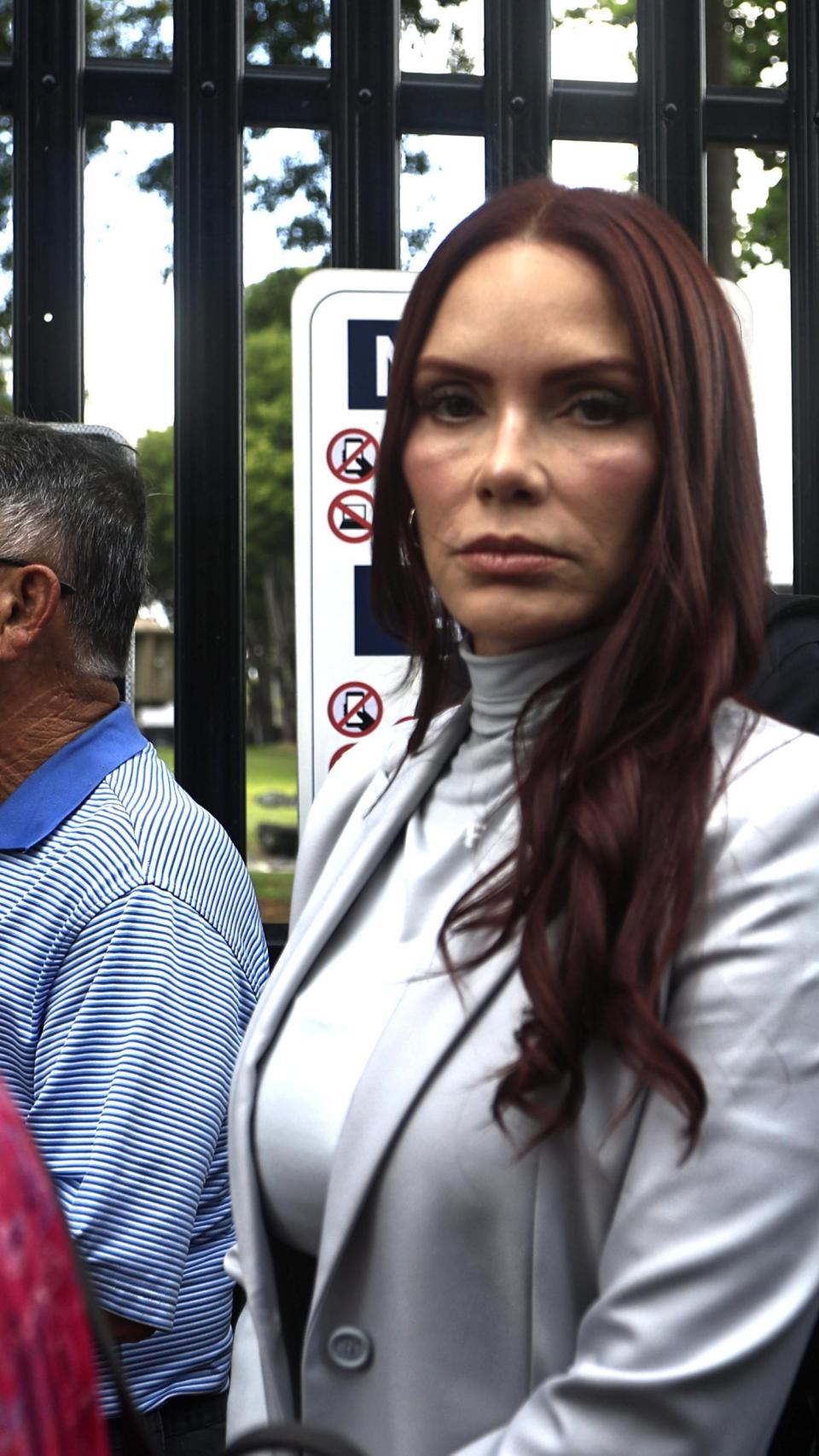 Mireddys González, este jueves.