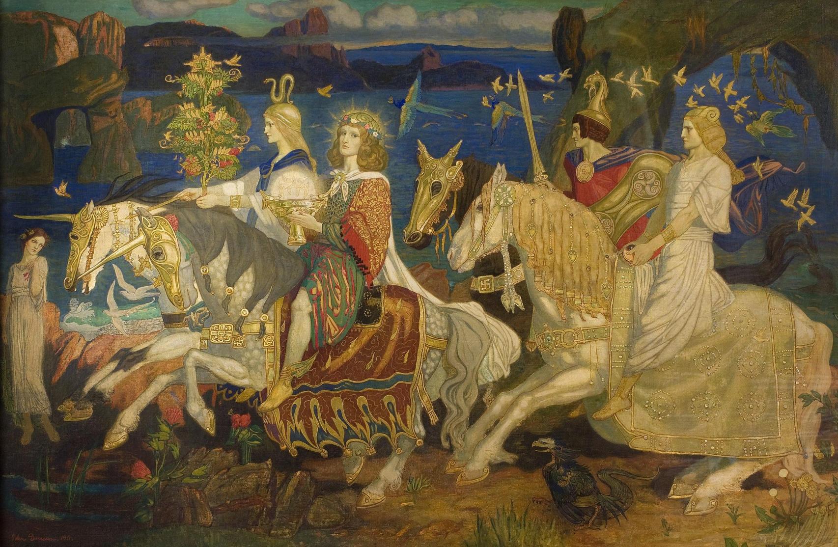 Los Tuatha dé Danann. John Duncan, 1911). https://es.wikipedia.org