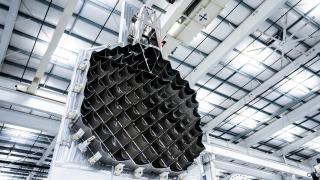 Nuevas aletas de rejilla de SpaceX.