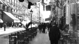 El Coso Alto en 1910.