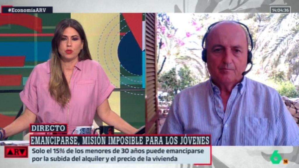 Miguel Sebastián, economista, en el programa 'Al Rojo Vivo'
