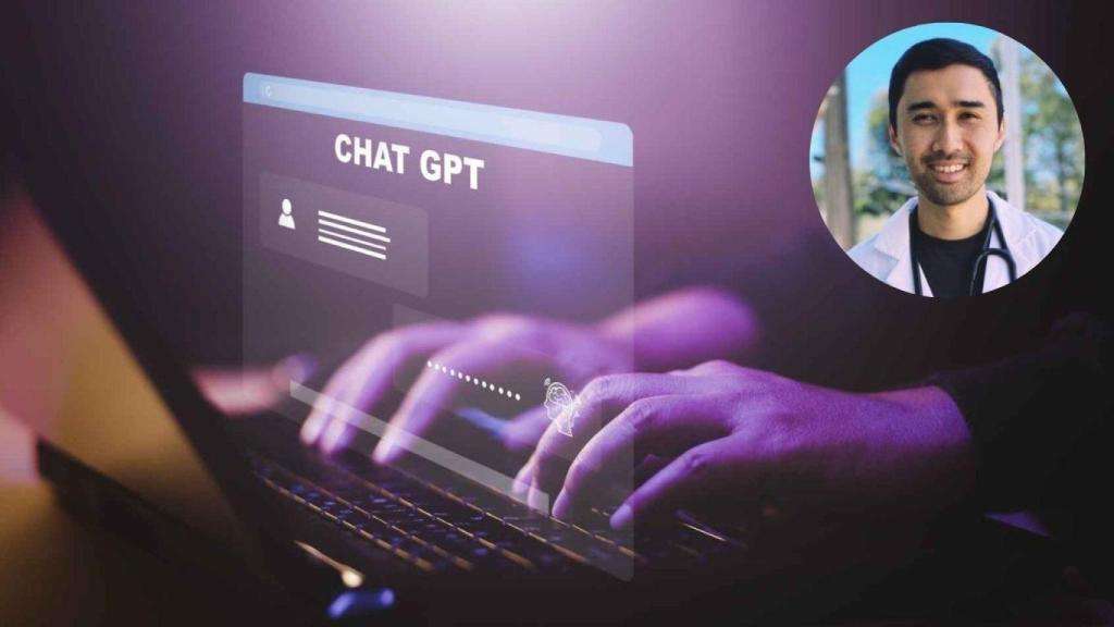 Fotomontaje del psiquiatra estadounidense Keith Sakata.