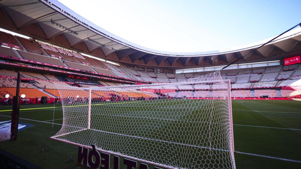 El estadio de la Cartuja, en la previa de la final de la Copa del Rey 2025.