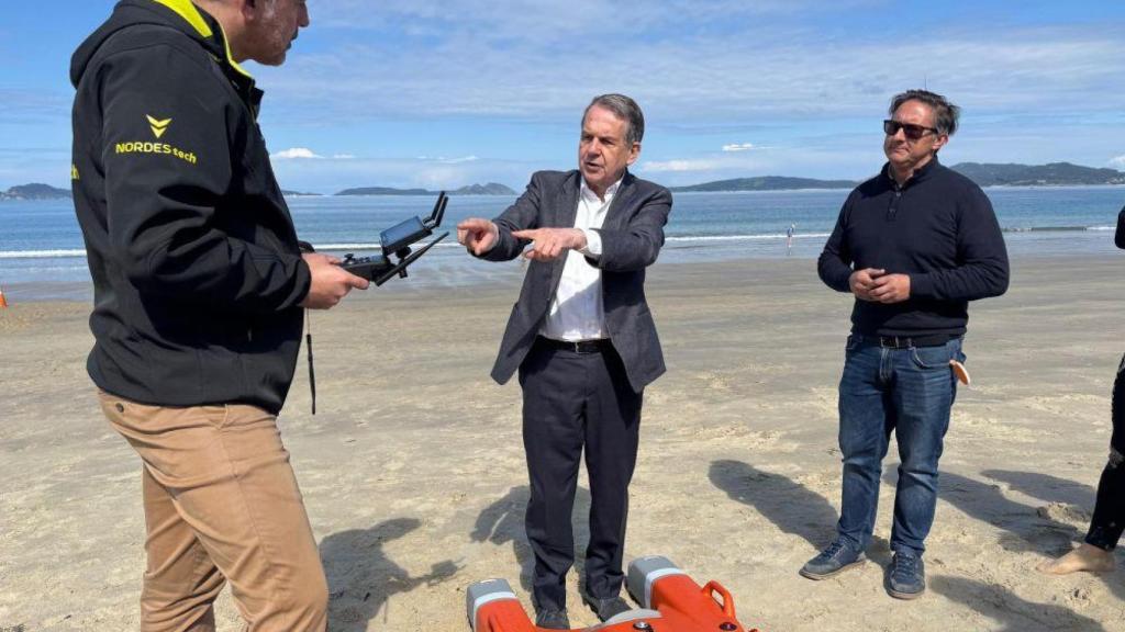Un dron subacuático reforzará los sistemas de atención y salvamento en Vigo