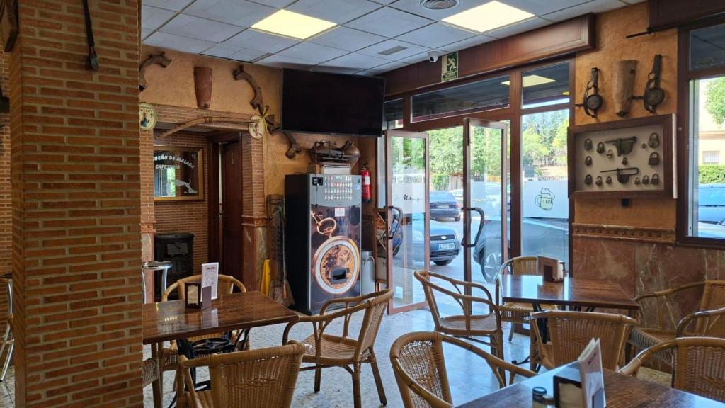 Interior del bar 'El Ensueño de Málaga'.