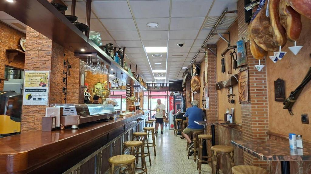 Interior del bar 'El Ensueño de Málaga'.