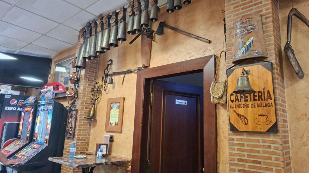 Interior del bar 'El Ensueño de Málaga'.