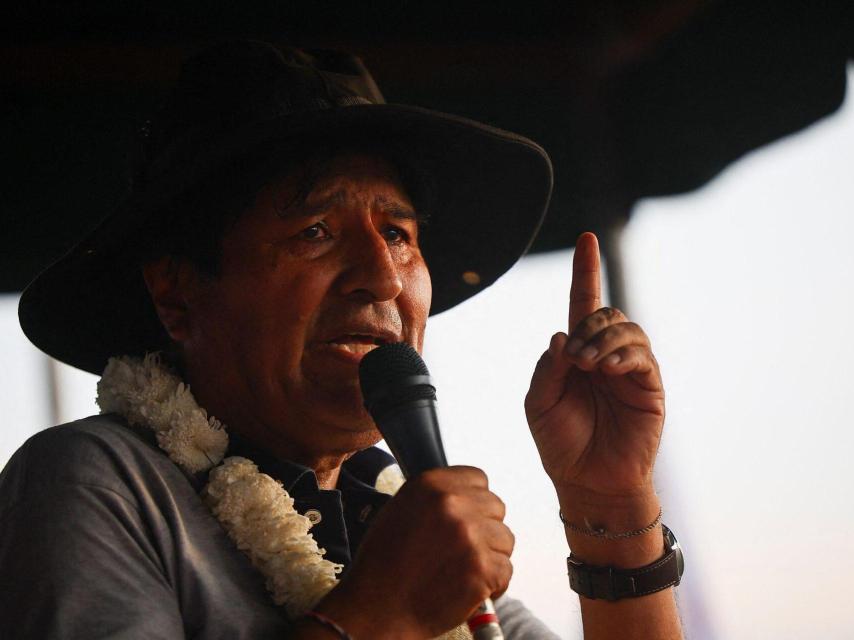 El expresidente Evo Morales.