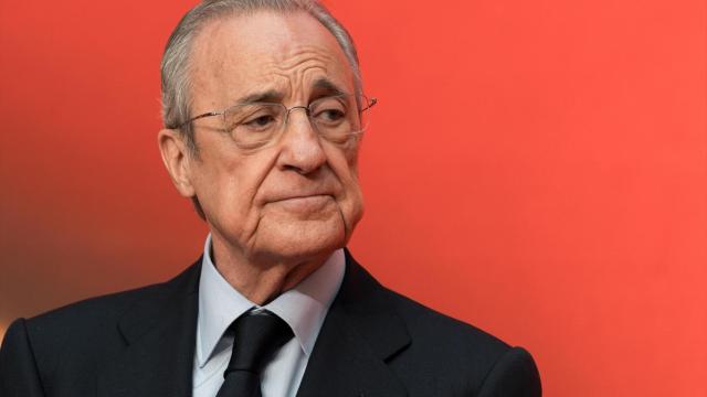 El presidente del Real Madrid, Florentino Pérez.