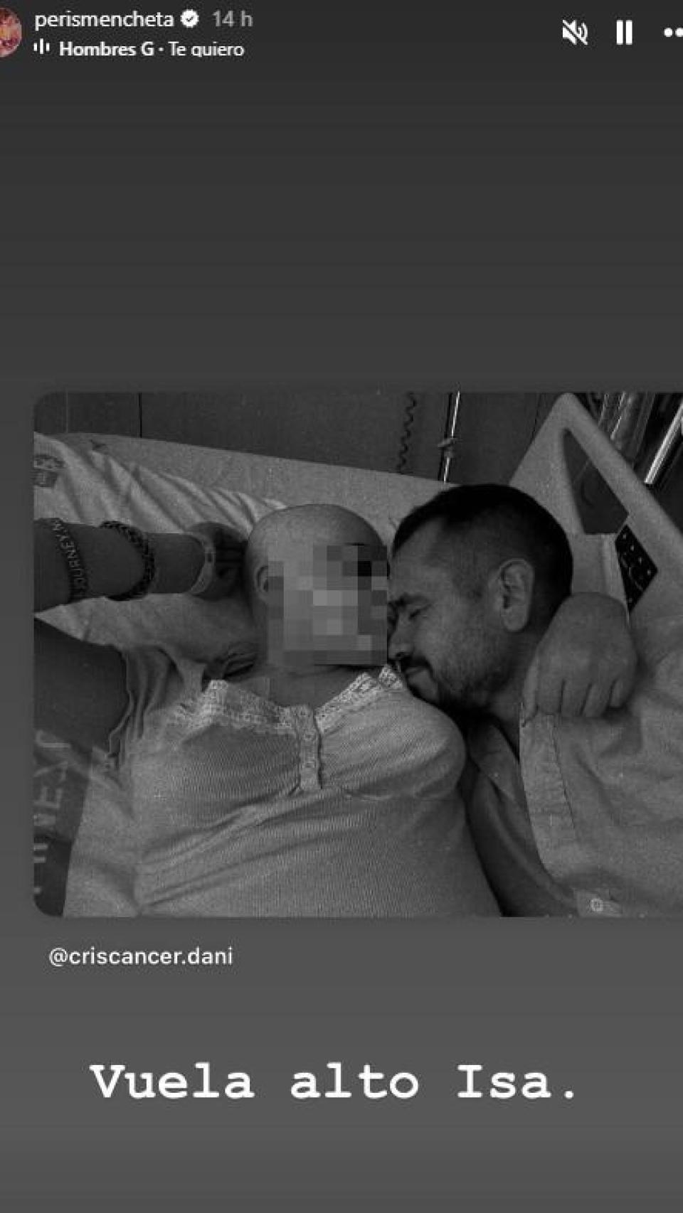 La reacción de Sergio Peris-Mencheta.