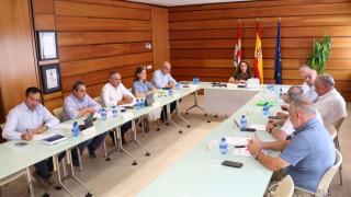 La consejera de Agricultura, Ganadería y Desarrollo Rural, María González Corral, en el Consejo Regional Agrario Extraordinario