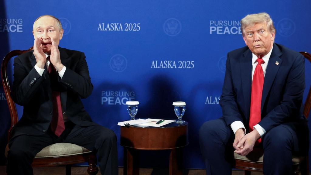 Putin y Trump en una imagen de su cumbre en Alaska el pasado mes de agosto.