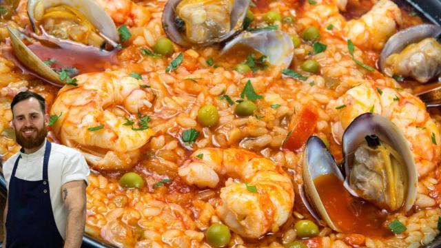 Alfredo Vozmediano en un montaje de El Español