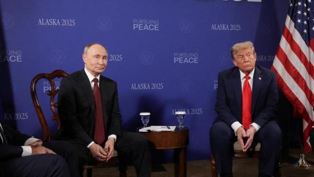 Trump y Putin en Alaska