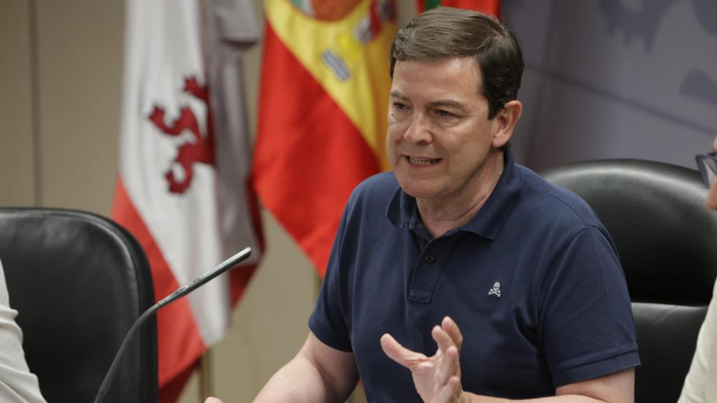 El presidente de la Junta, Alfonso Fernández Mañueco