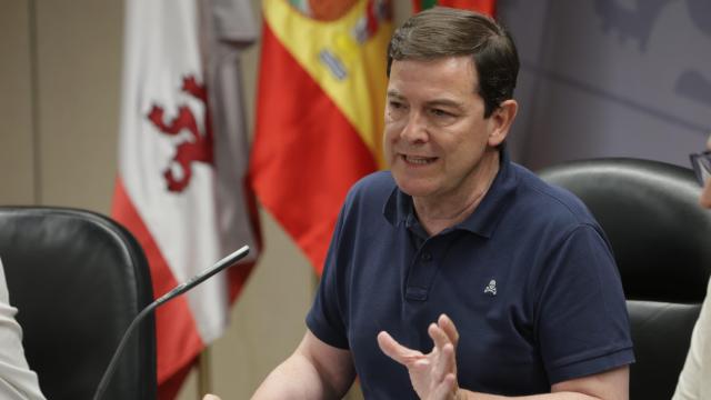 El presidente de la Junta, Alfonso Fernández Mañueco