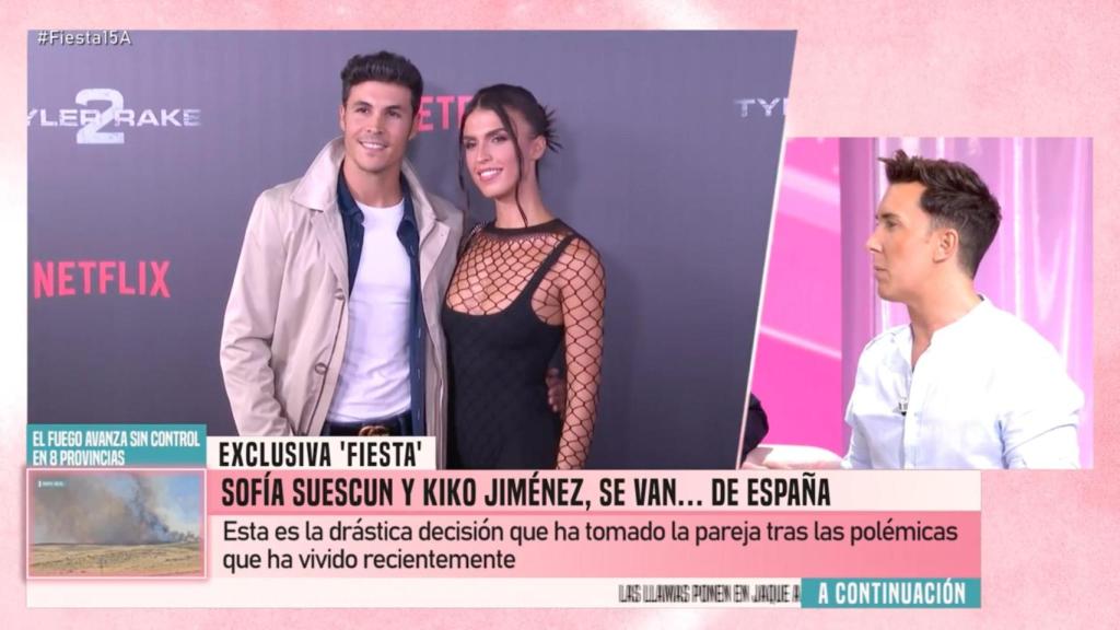 Omar Suárez en 'Fiesta'.