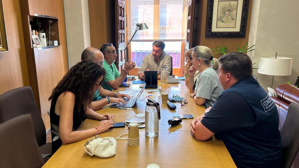 Reunión del Cecopal. Ayuntamiento de Elche