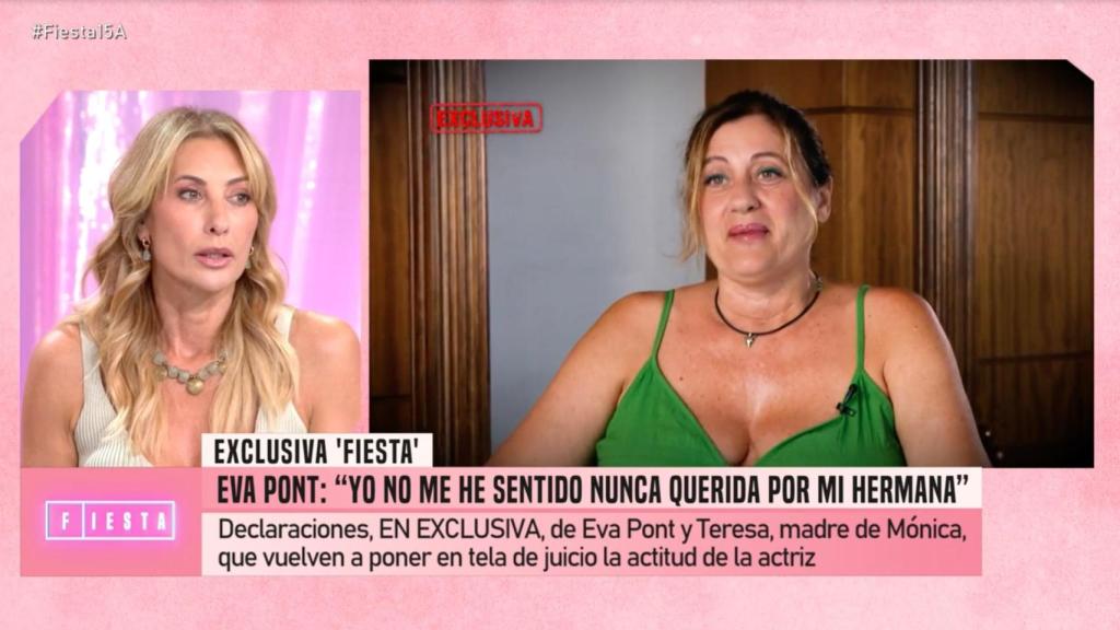 Mónica y Eva Pont en 'Fiesta'.