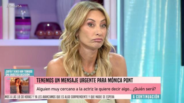 Mónica Pont en 'Fiesta'.