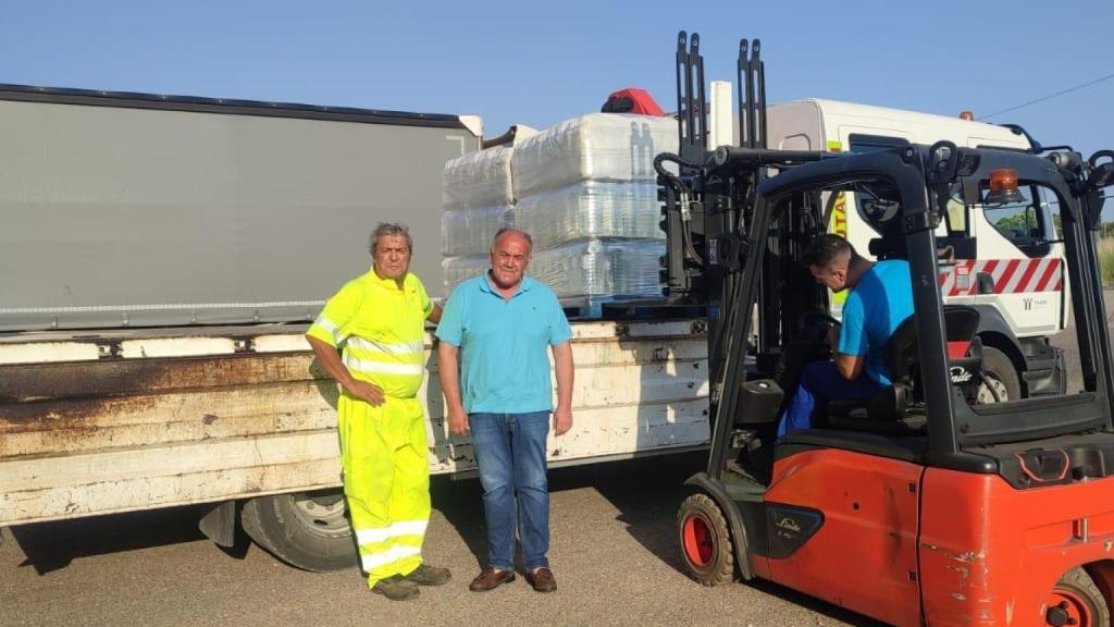 Envío de agua a Navalmoralejo y La Estrella.