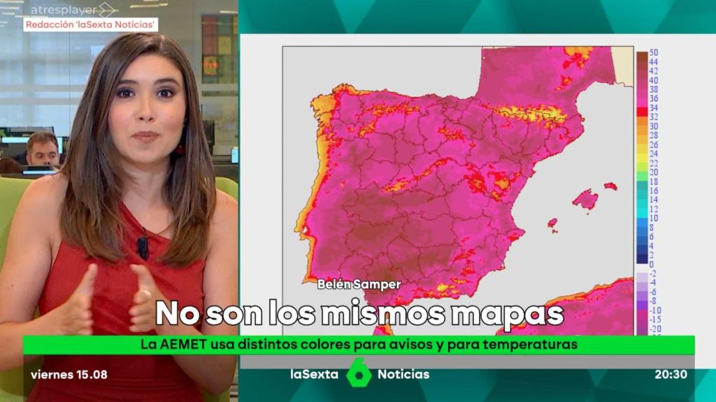 Belén Samper en 'laSexta Noticias'.