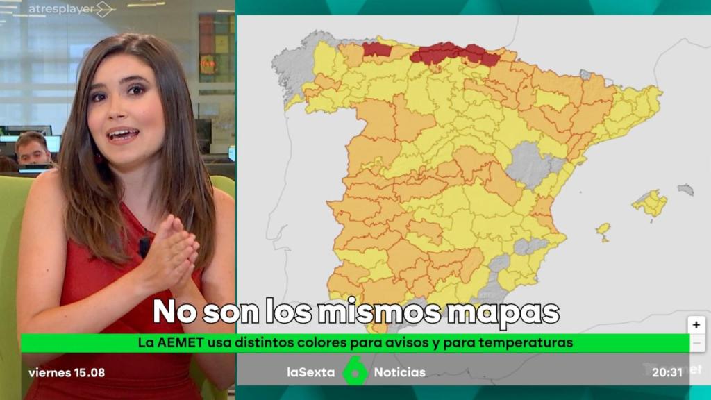 Belén Samper en 'laSexta Noticias'.
