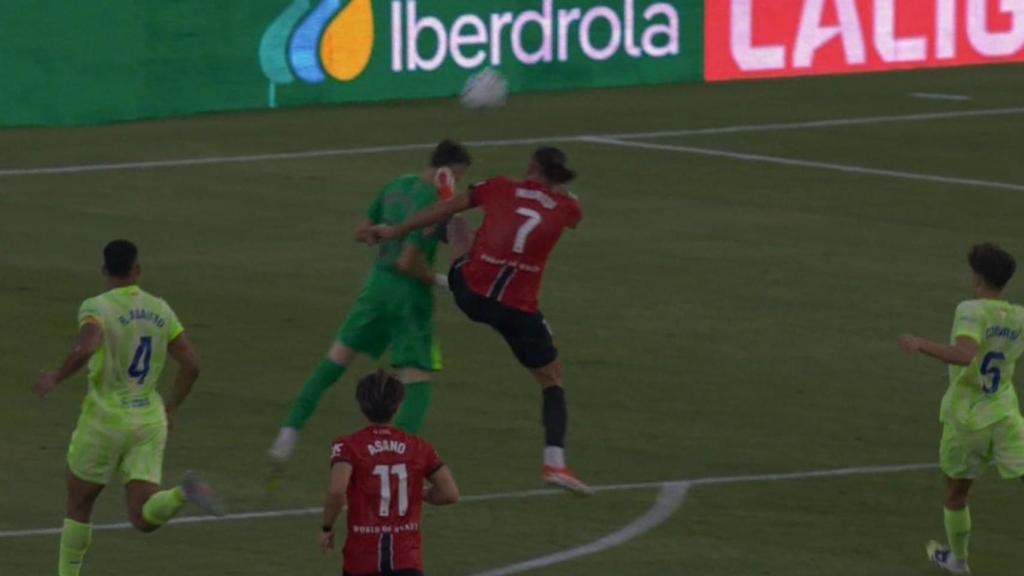 La acción que motivó la expulsión de Muriqi.