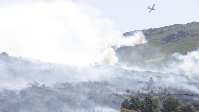 Incendio en Porto de Sanabria