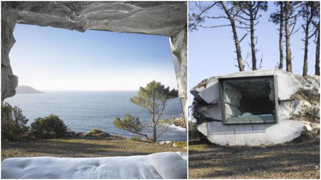 Vistas desde dentro y desde fuera de La Trufa