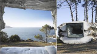 Vistas desde dentro y desde fuera de La Trufa