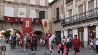 El desfile de caballeros de Medina del Campo